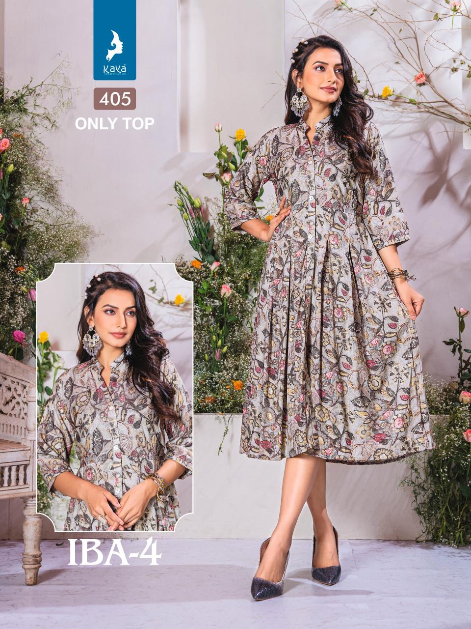 Kaya Iba 4 Fancy Capsule Printed Kurti Wholesale Catalog