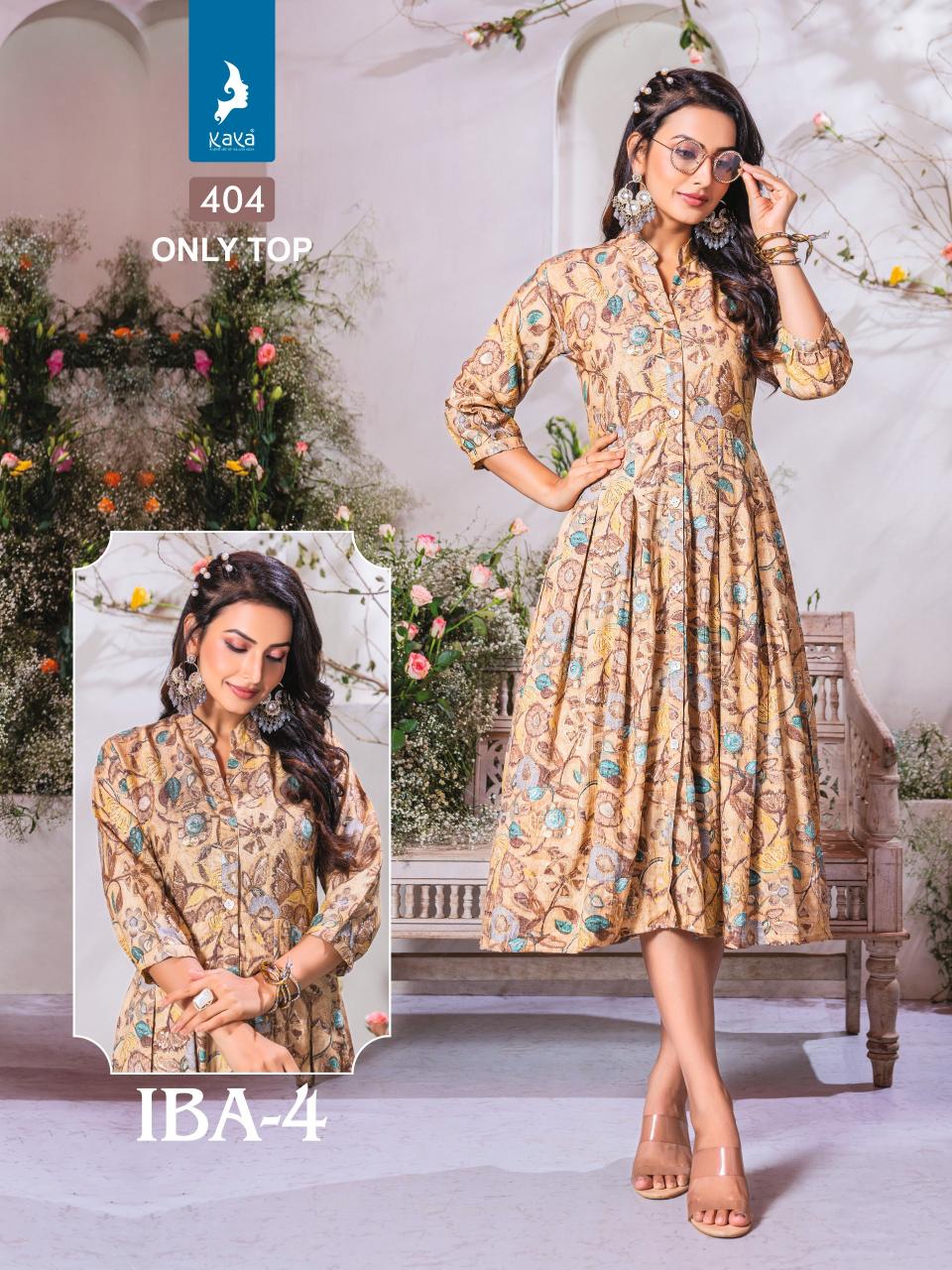 Kaya Iba 4 Fancy Capsule Printed Kurti Wholesale Catalog