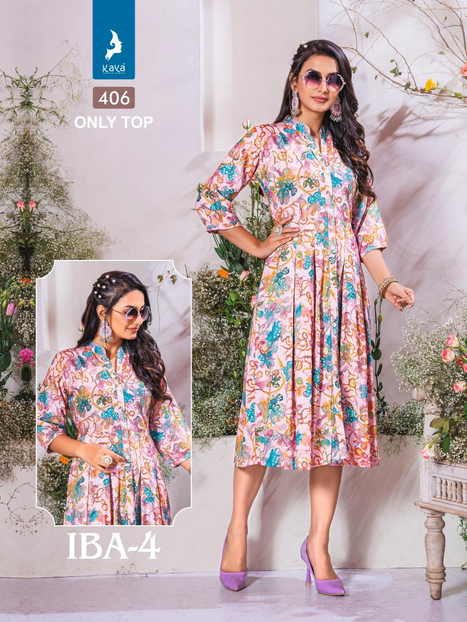 Kaya Iba 4 Fancy Capsule Printed Kurti Wholesale Catalog