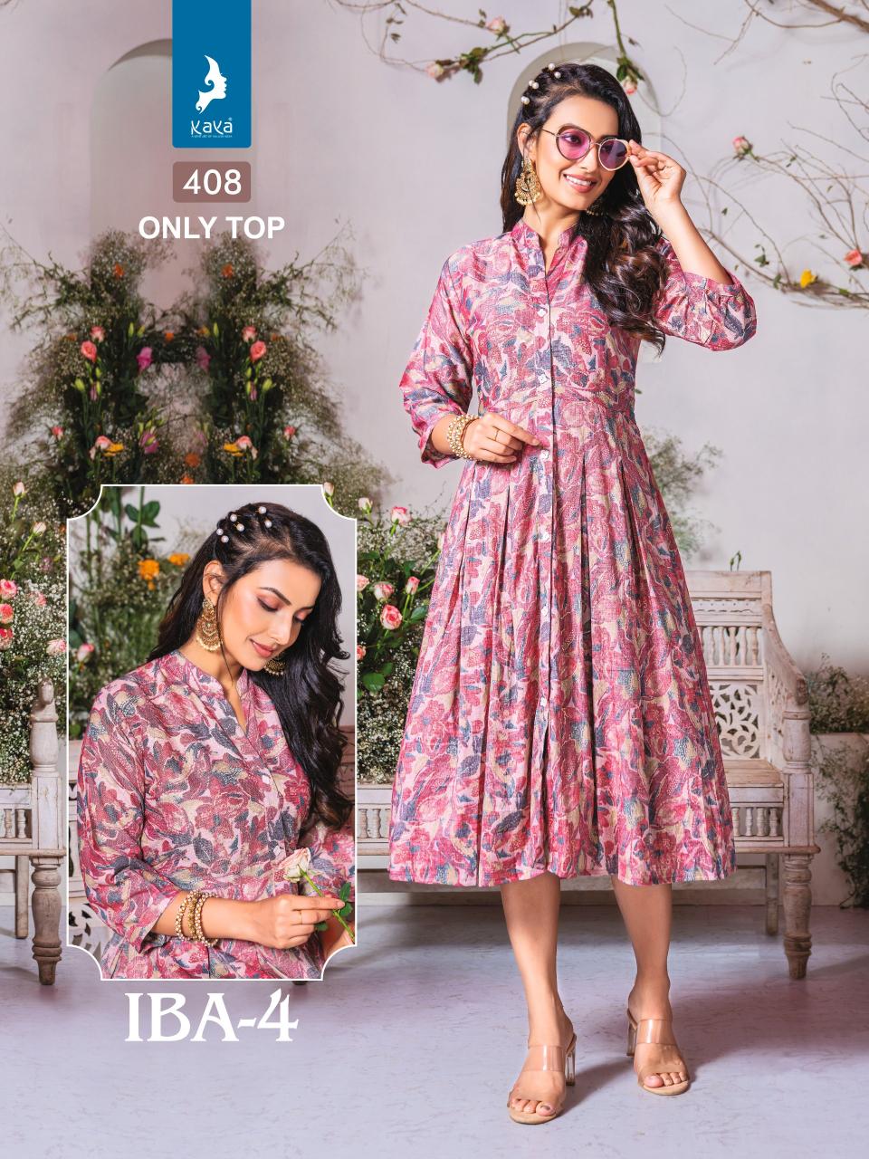 Kaya Iba 4 Fancy Capsule Printed Kurti Wholesale Catalog