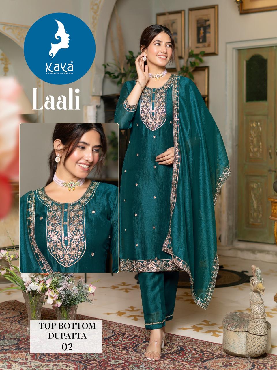 KAYA Laali Feb India Kurtis Wholesale Catalog