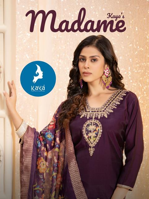KAYA Madame Black Kurti Online India Wholesale Catalog