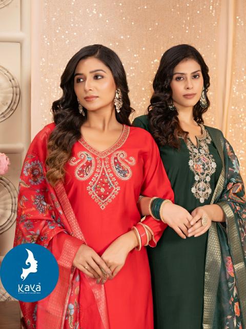 KAYA Madame Black Kurti Online India Wholesale Catalog