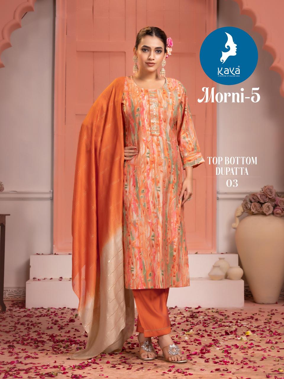 KAYA MORNI Vol 5 Best Site To Buy Kurtis Online India Wholesale Catalog