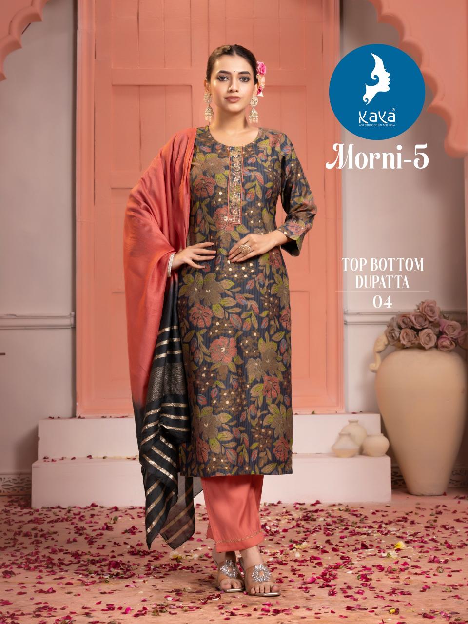 KAYA MORNI Vol 5 Best Site To Buy Kurtis Online India Wholesale Catalog
