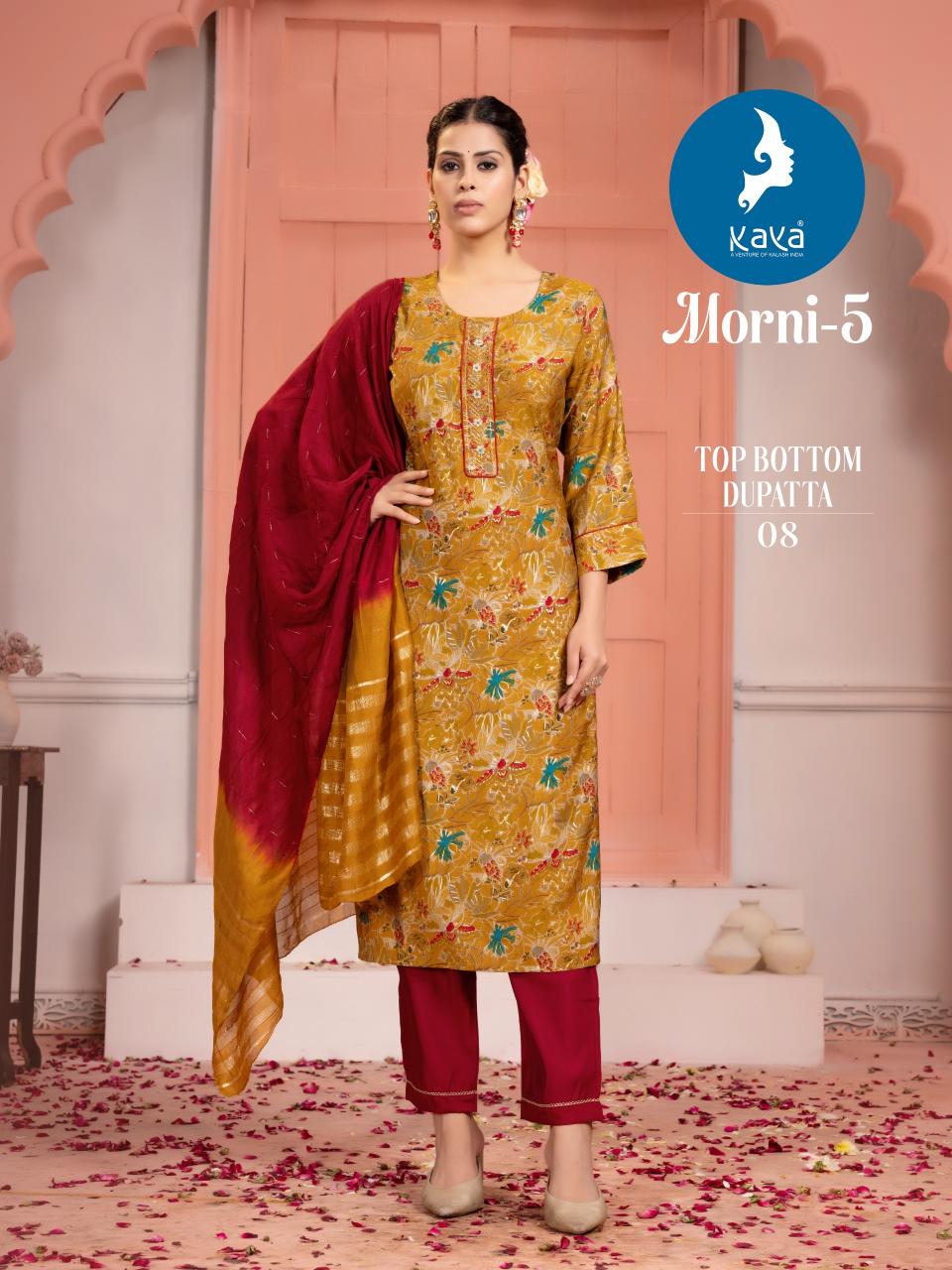 KAYA MORNI Vol 5 Best Site To Buy Kurtis Online India Wholesale Catalog