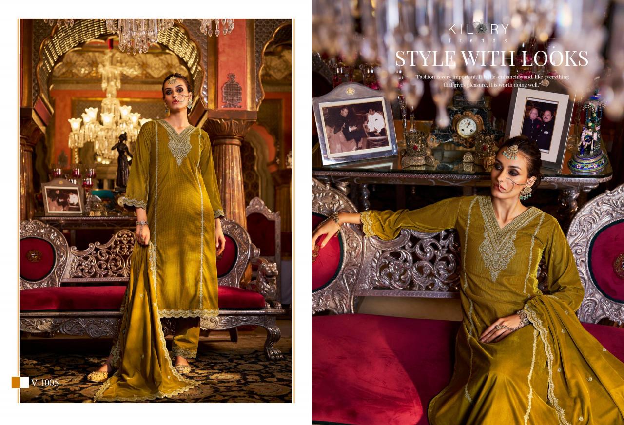 Kilory Dilruba Salwar Suit design for Girl Latest Wholesale Catalog