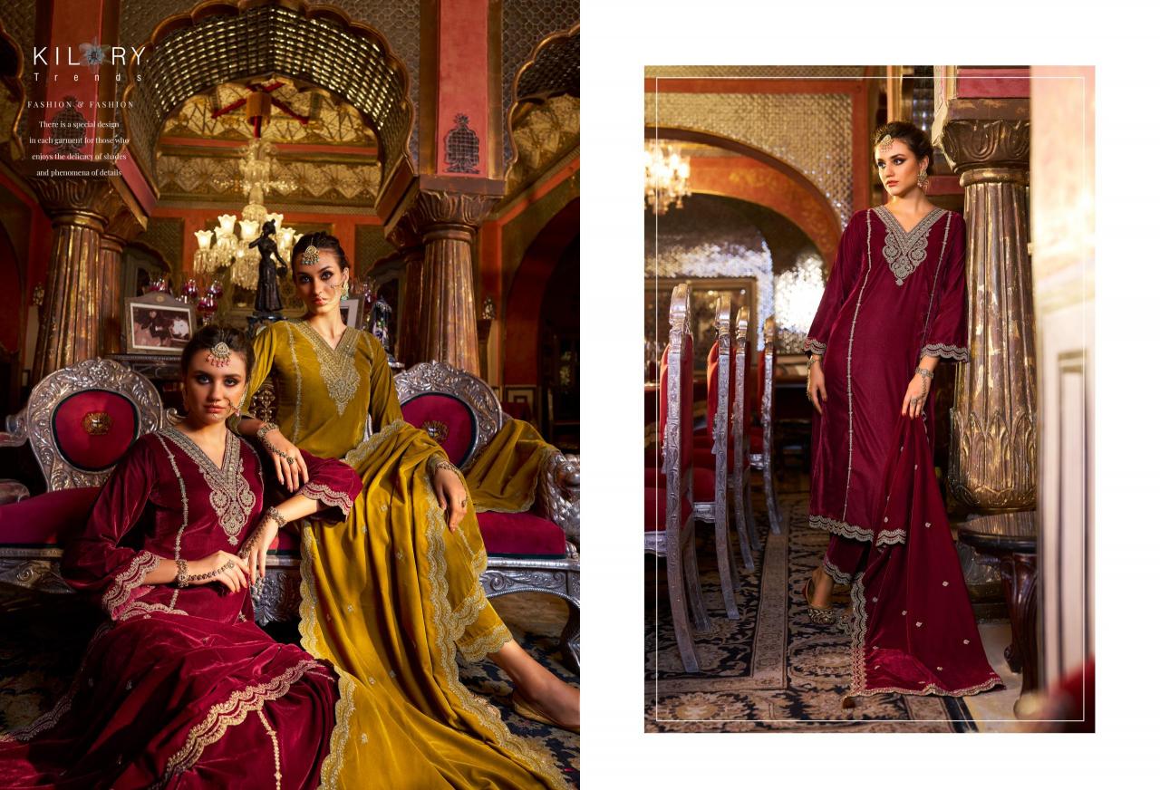 Kilory Dilruba Salwar Suit design for Girl Latest Wholesale Catalog