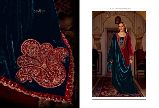 Kilory Jashn-e-Mehfil Velvet Salwar Kameez Wholesale Catalog