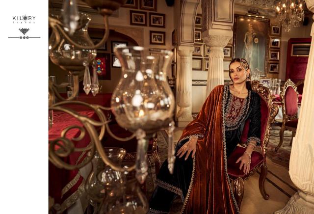 Kilory Jashn-e-Mehfil Velvet Salwar Kameez Wholesale Catalog