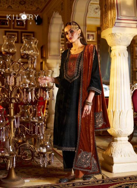 Kilory Jashn-e-Mehfil Velvet Salwar Kameez Wholesale Catalog