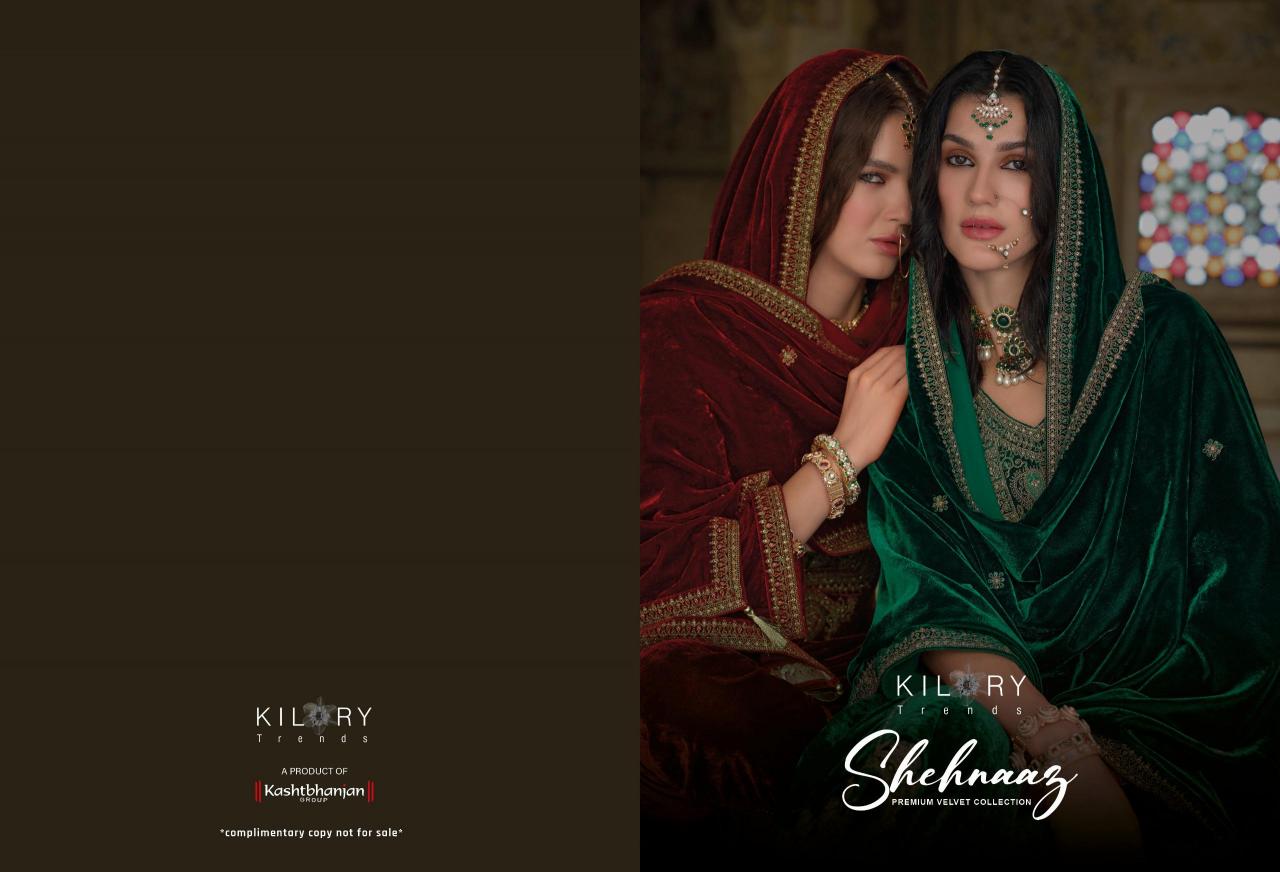 KILORY Shehnaaz Velvet Salwar Kameez Wholesale Catalog