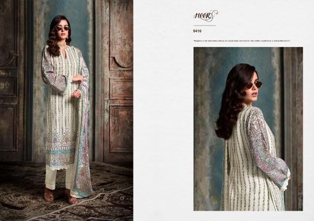 Kimora Heer Darling Muslin Digital Printed Salwar Suits wholesale catalog