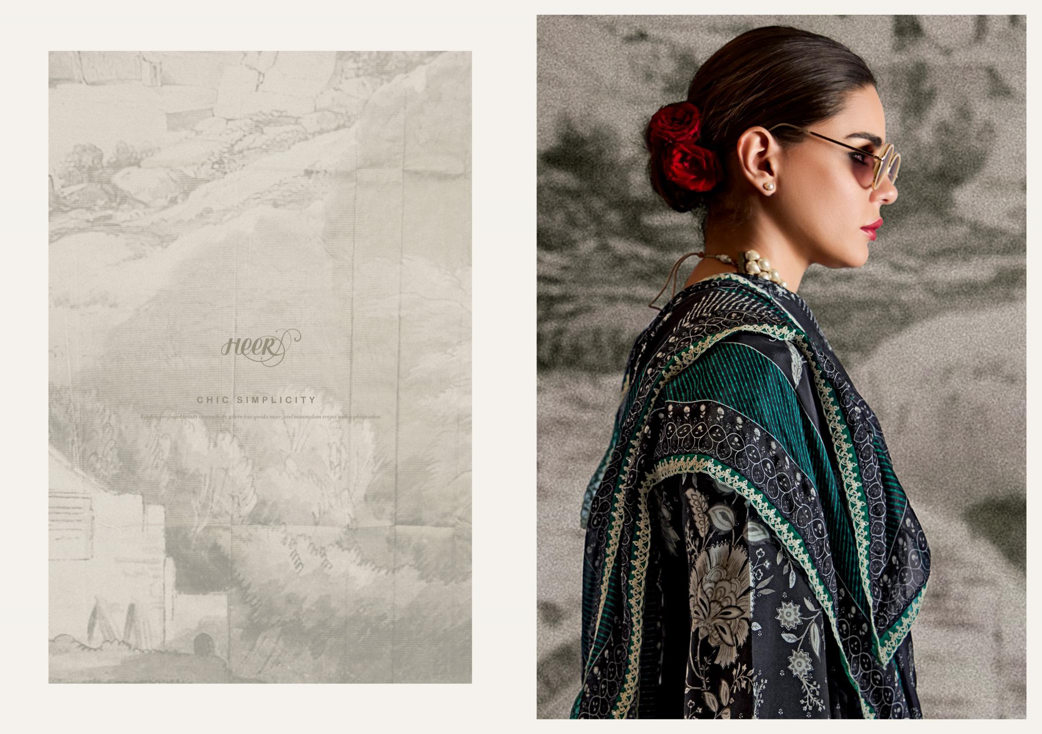 Kimora Heer Ishqa Muslin Digital Printed Salwar Suits Wholesale Catalog