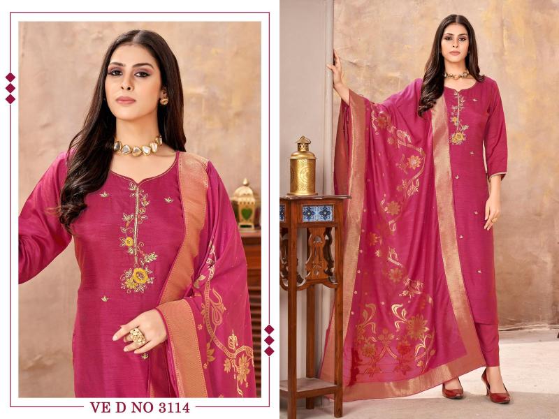 Ladies Flavour Ve D no 3114 & 3115 kurtis online india Wholesale Catalog 