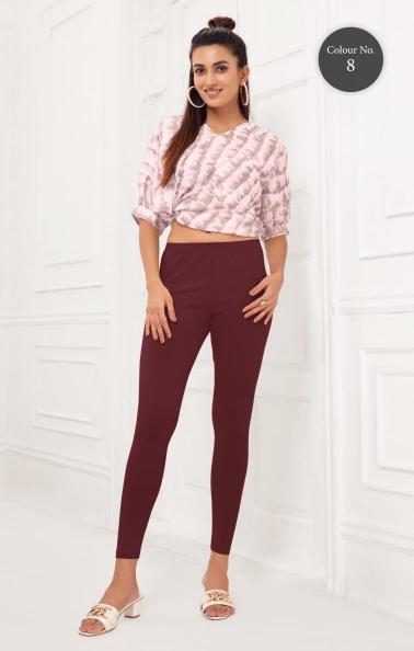 Larqi Ankle Leggings Cotton Comfort Bottom Wear Wholesale Catalog