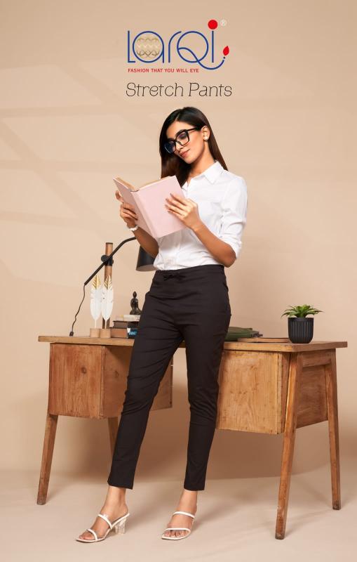 Larqi Stretch Pants Cotton Comfort Bottom Wear Wholesale Catalog