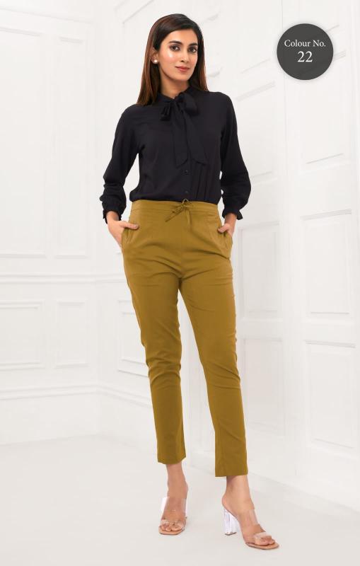 Larqi Stretch Pants Cotton Comfort Bottom Wear Wholesale Catalog