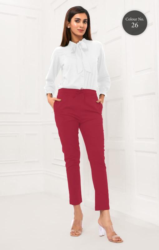 Larqi Stretch Pants Cotton Comfort Bottom Wear Wholesale Catalog