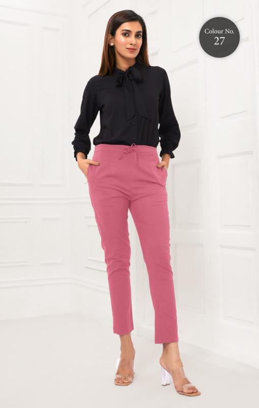Larqi Stretch Pants Cotton Comfort Bottom Wear Wholesale Catalog