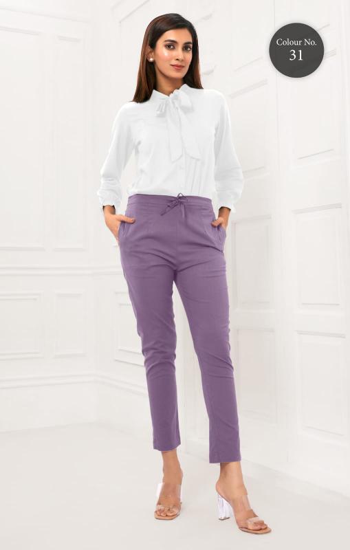 Larqi Stretch Pants Cotton Comfort Bottom Wear Wholesale Catalog