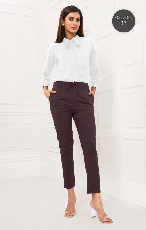 Larqi Stretch Pants Cotton Comfort Bottom Wear Wholesale Catalog