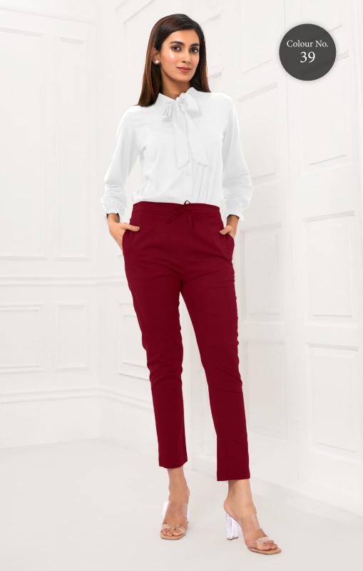 Larqi Stretch Pants Cotton Comfort Bottom Wear Wholesale Catalog