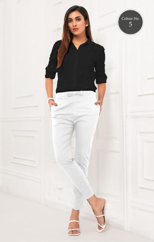 Larqi Stretch Pants Cotton Comfort Bottom Wear Wholesale Catalog
