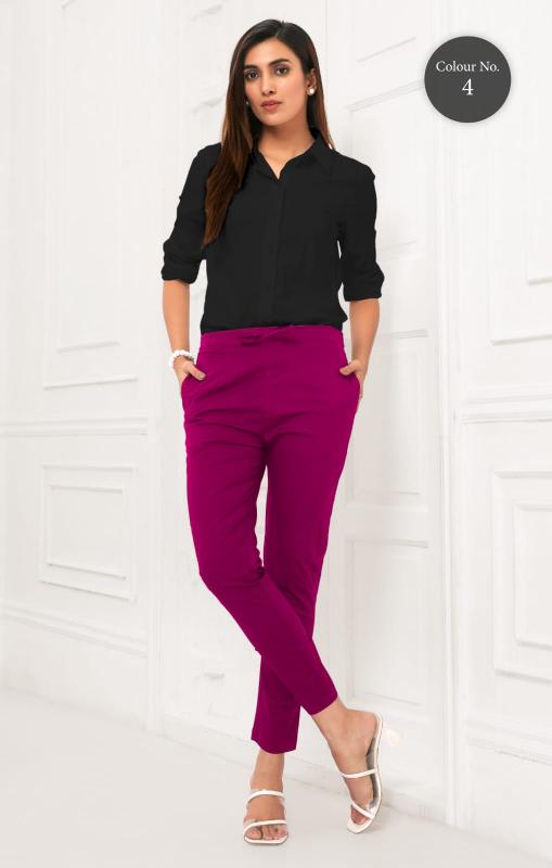 Larqi Stretch Pants Cotton Comfort Bottom Wear Wholesale Catalog