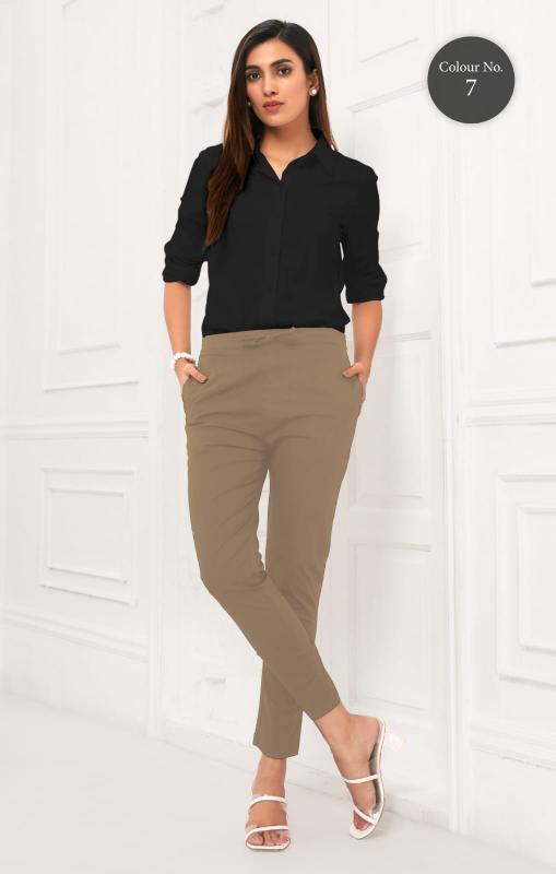 Larqi Stretch Pants Cotton Comfort Bottom Wear Wholesale Catalog