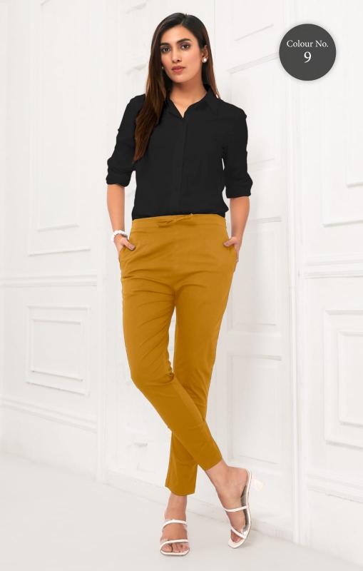 Larqi Stretch Pants Cotton Comfort Bottom Wear Wholesale Catalog