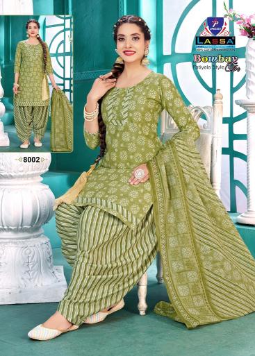 Lassa Bombay Patiyala Style Vol-8 – dress Material - Wholesale Catalog