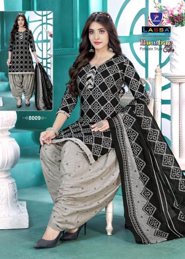 Lassa Bombay Patiyala Style Vol-8 – dress Material - Wholesale Catalog
