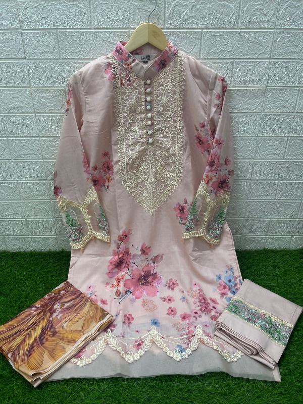 Laxuria Trendz 1415 Digital Printed Ready Made Pakistani Suit Wholesale Catalog