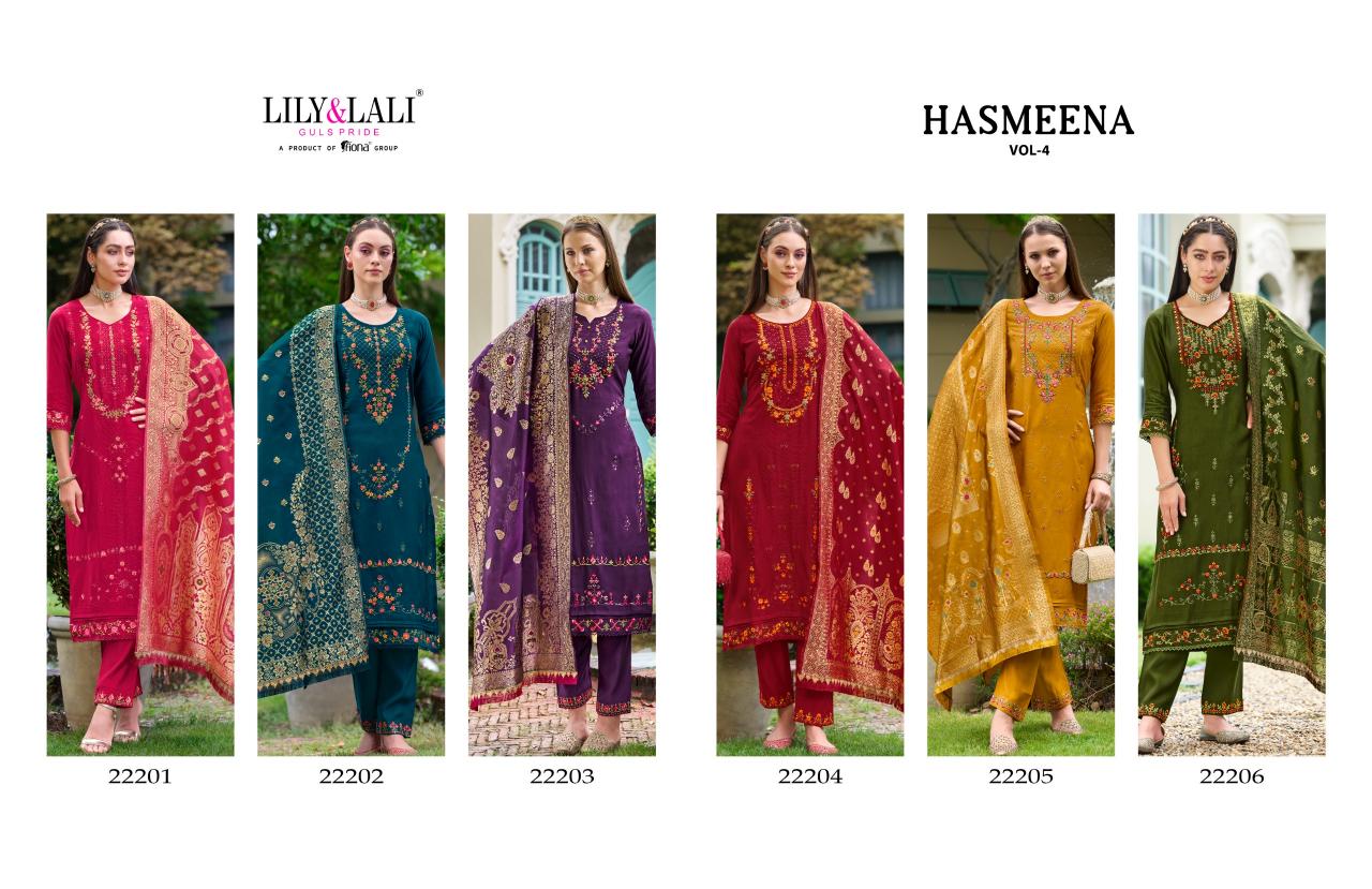 LILY & LALI Hasmeena Vol 4 Kurties Online Wholesale Catalog