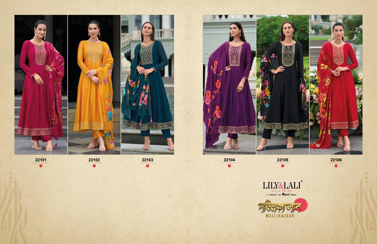 LILY & LALI Mallikajaan Anarkali Kurti Wholesale Catalog