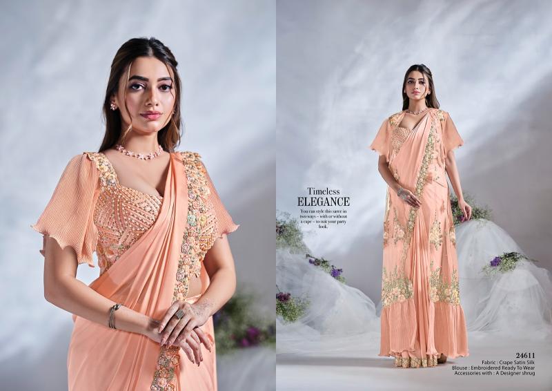MAHOTSAV MOHMANTHAN 24600 SERIES AURA Saree Wholesale Catalog