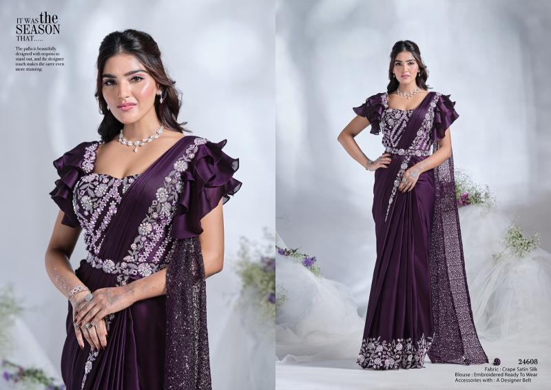 MAHOTSAV MOHMANTHAN 24600 SERIES AURA Saree Wholesale Catalog