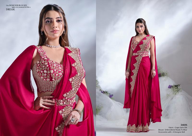 MAHOTSAV MOHMANTHAN 24600 SERIES AURA Saree Wholesale Catalog
