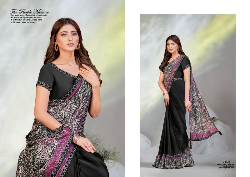 MAHOTSAV MOHMANTHAN 24600 SERIES AURA Saree Wholesale Catalog