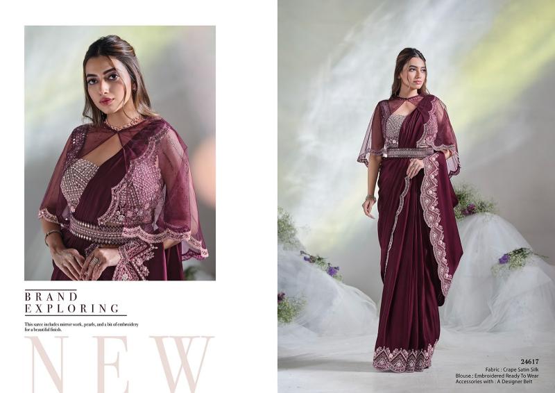 MAHOTSAV MOHMANTHAN 24600 SERIES AURA Saree Wholesale Catalog