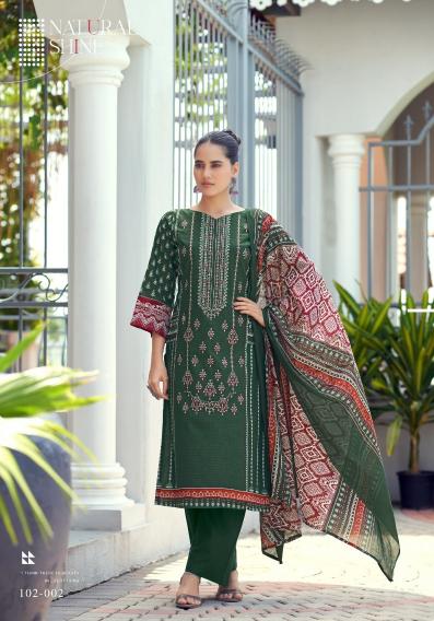 Mariyum Habiba Cotton Printed Dress Material Wholesale catalog