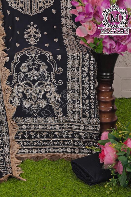 Maryams 183 Georgette Salwar Kameez Wholesale Catalog
