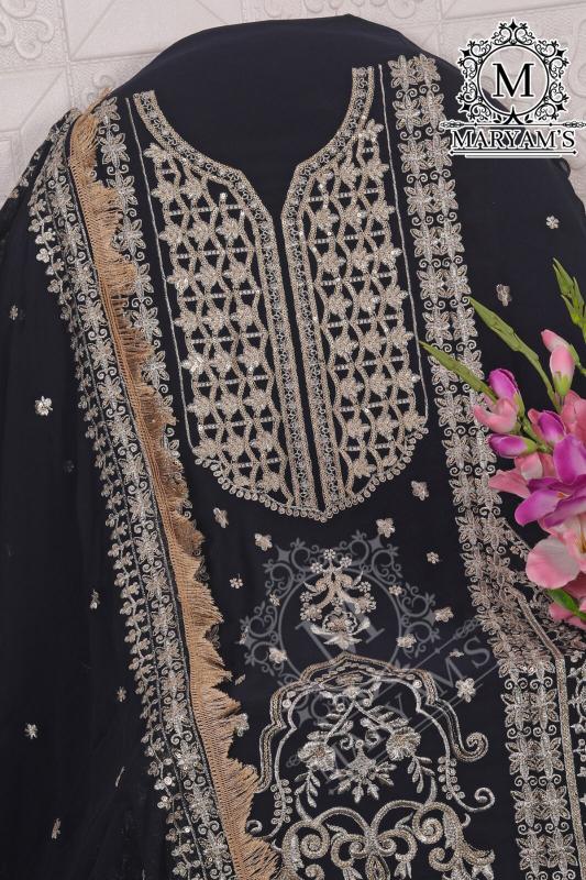 Maryams 183 Georgette Salwar Kameez Wholesale Catalog