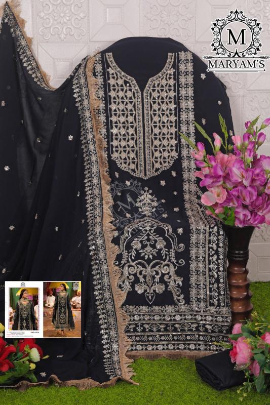 Maryams 183 Georgette Salwar Kameez Wholesale Catalog
