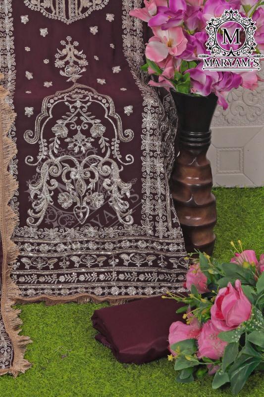 Maryams 183 Georgette Salwar Kameez Wholesale Catalog