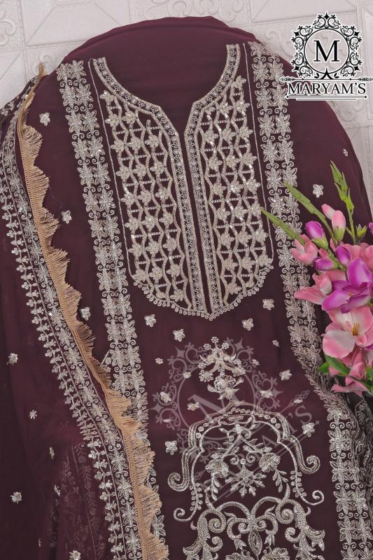 Maryams 183 Georgette Salwar Kameez Wholesale Catalog