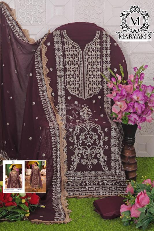 Maryams 183 Georgette Salwar Kameez Wholesale Catalog