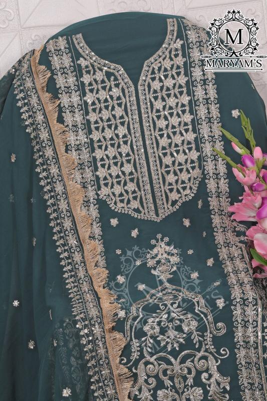 Maryams 183 Georgette Salwar Kameez Wholesale Catalog