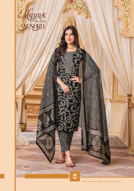 Mayur Anushree Vol-1 – Dress Material - Wholesale Catalog